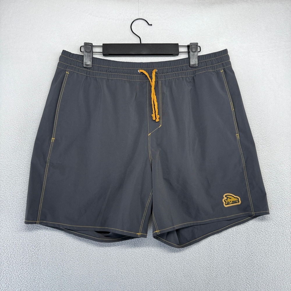 Patagonia Boardshorts Mens Medium Gray Hydro Series Swim Trunks Outdoor Hybrid